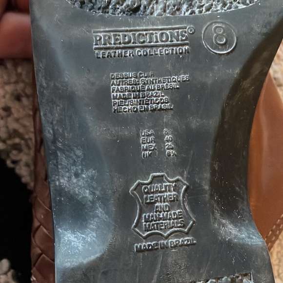 Ladies leather clogs size 8. - Picture 3 of 4